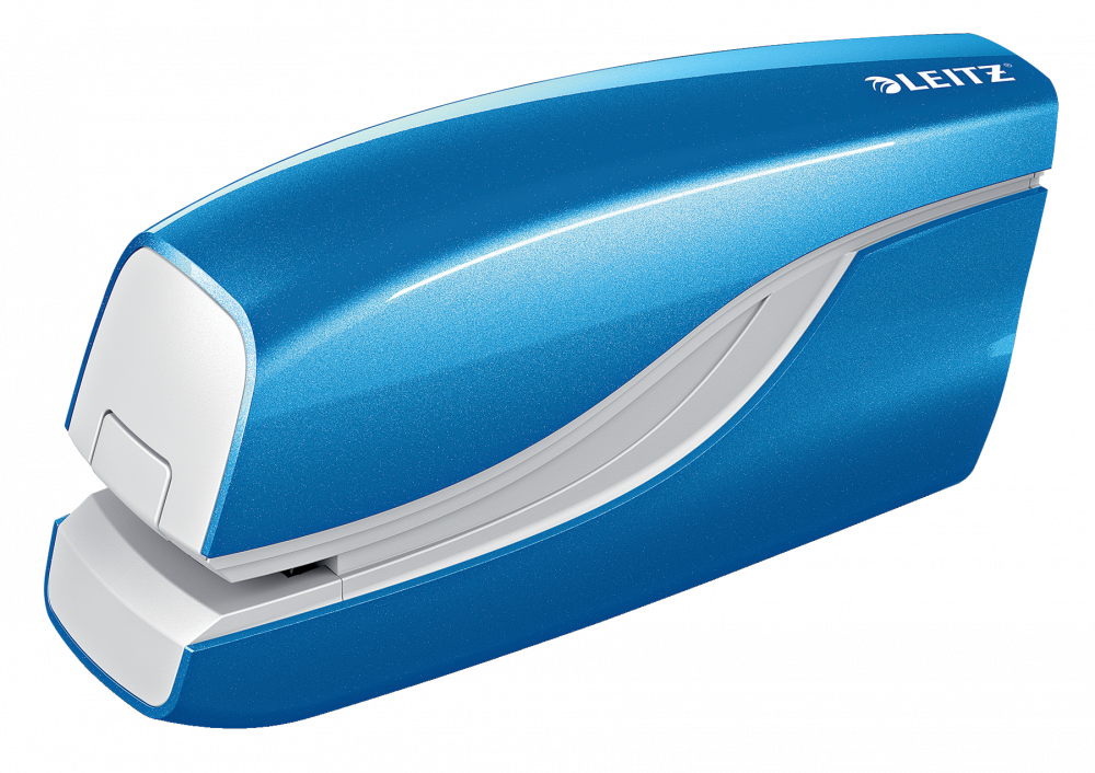 Zszywacz elektryczny Leitz NeXXt Wow, do 10 kartek,metaliczny niebieski