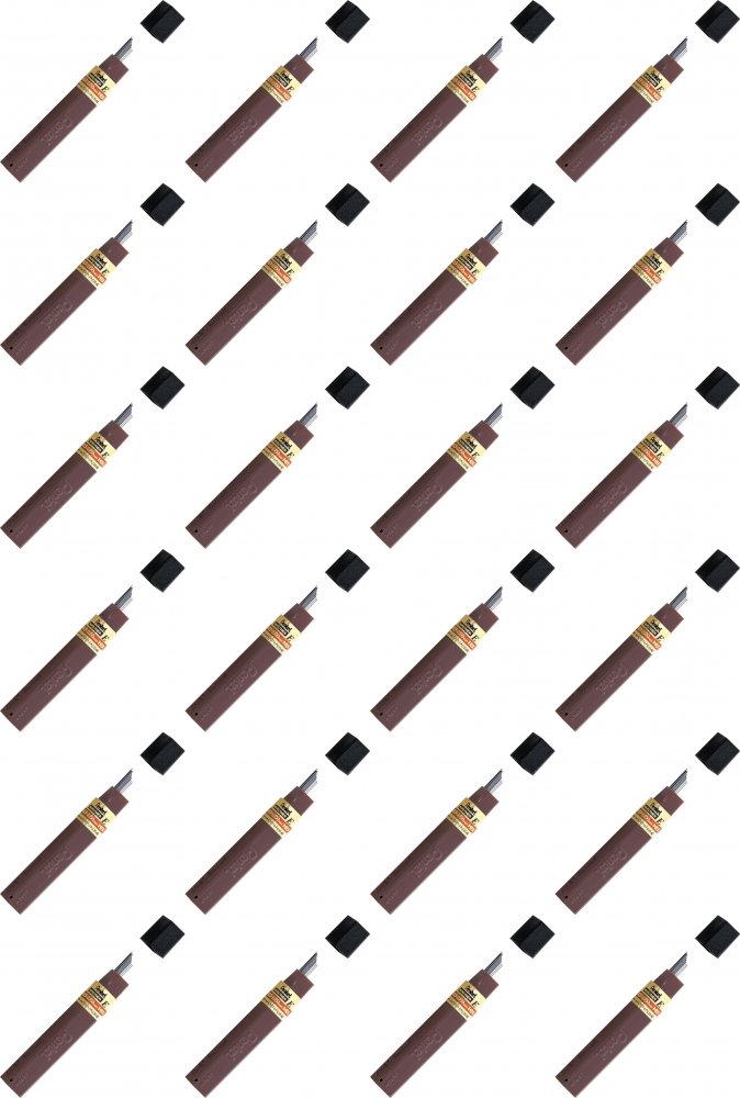 24x Grafity ołówkowe Pentel, 0.3 mm, HB