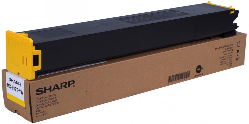 Toner Sharp (MX61GTYA), 24000 stron, yellow (żółty)