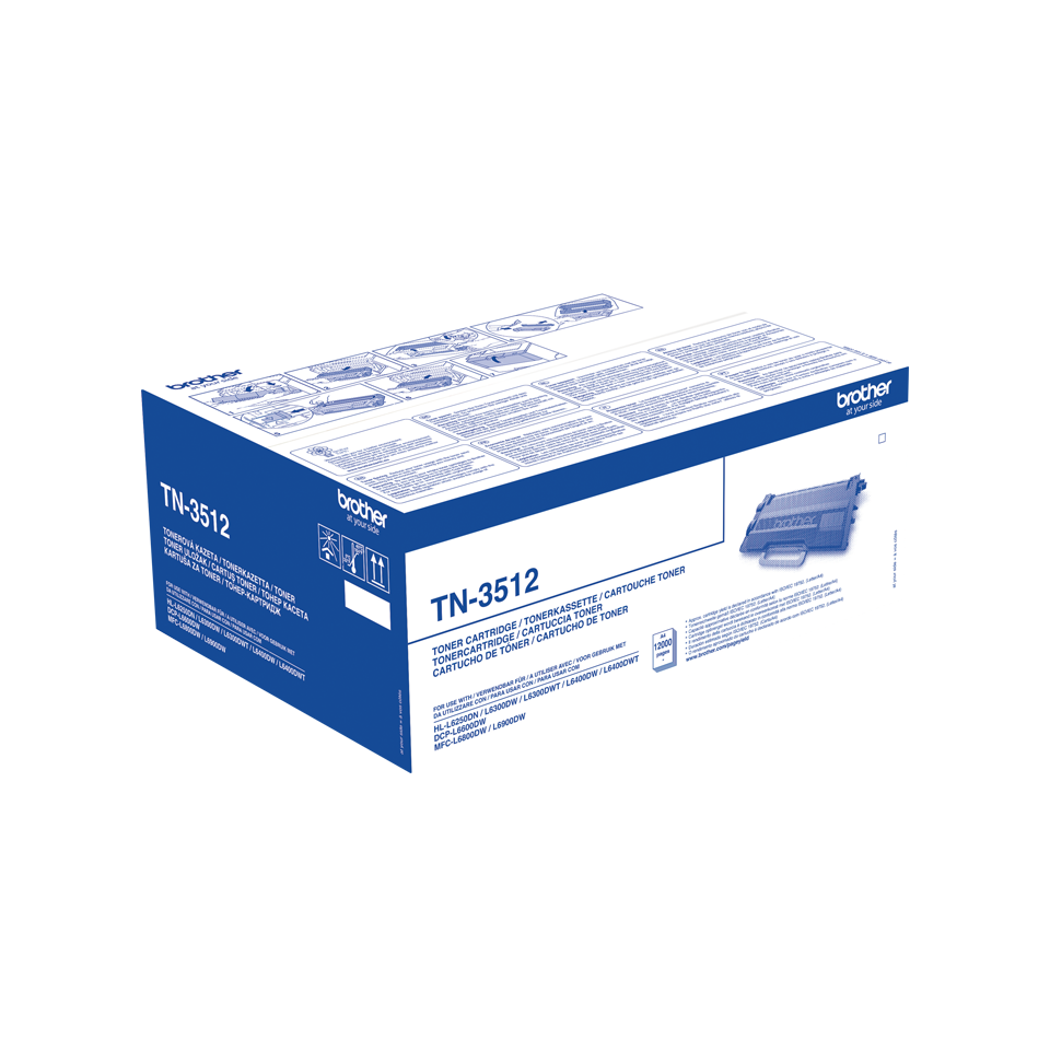 Toner Brother (TN3512), 12000 stron, black (czarny)
