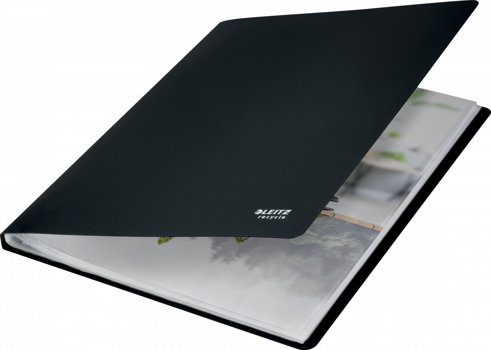 Album ofertowy Leitz Recycle, A4, 40 koszulek, czarny