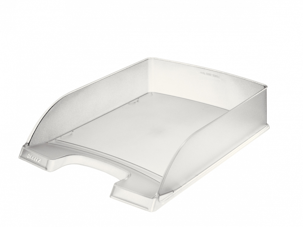 Półka na dokumenty Leitz Plus Standard, A4, plastikowa, przezroczysty