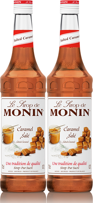 2x Syrop Monin Salted Caramel, francuski karmel, 700ml