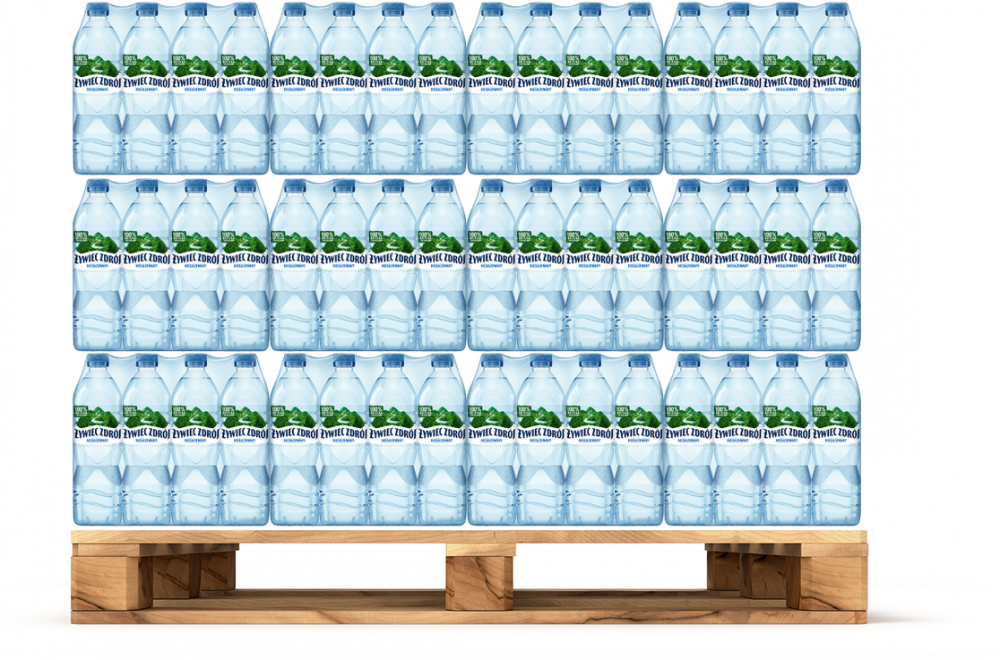 480x Woda niegazowana Żywiec Zdrój, 0.5l, butelka PET