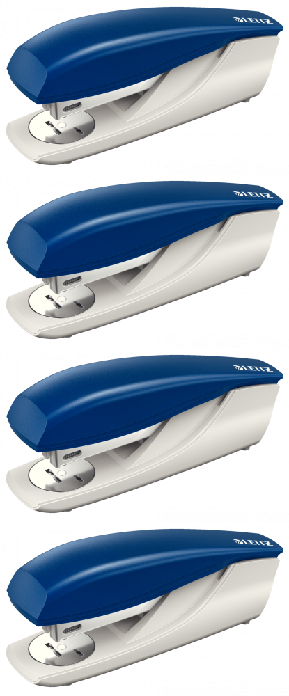 4x Zszywacz Leitz New Nexxt, do 30 kartek, niebieski