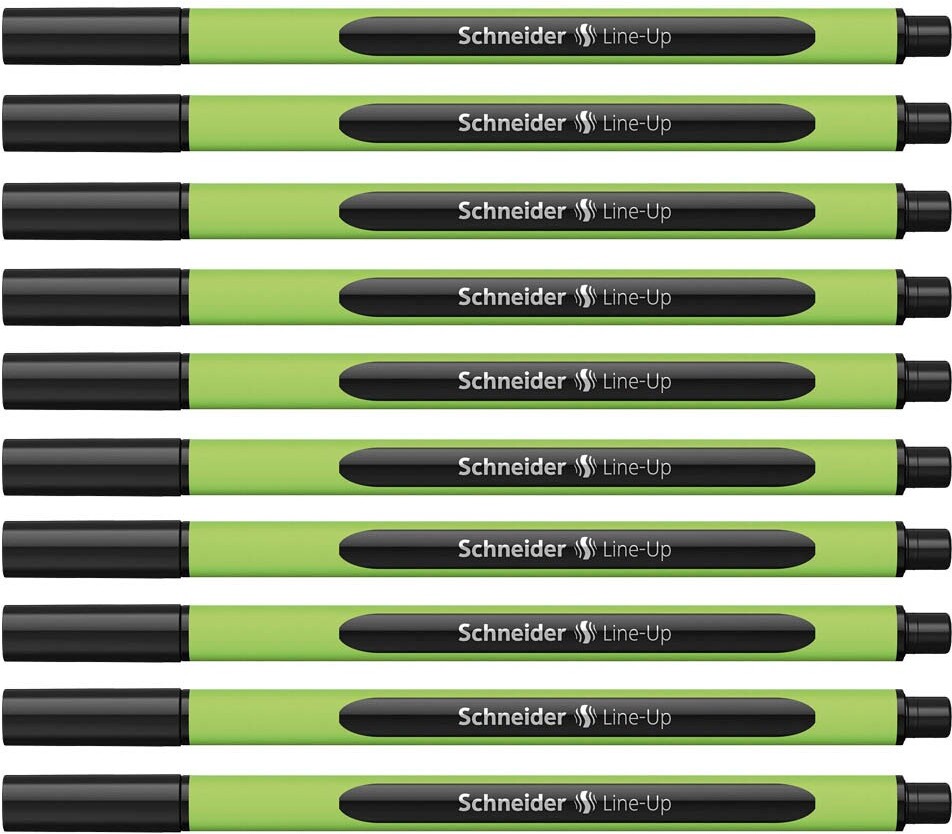 Cienkopis Schneider Line-Up, 0.4mm, czarny 10szt
