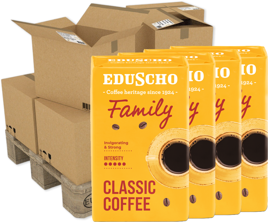 1368x Kawa mielona Eduscho Family, 250g