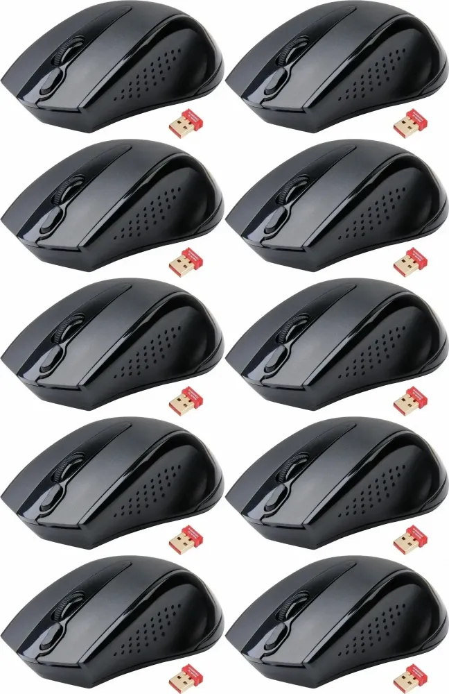 10x Myszka bezprzewodowa A4Tech G9-500F-1, optyczna, czarny