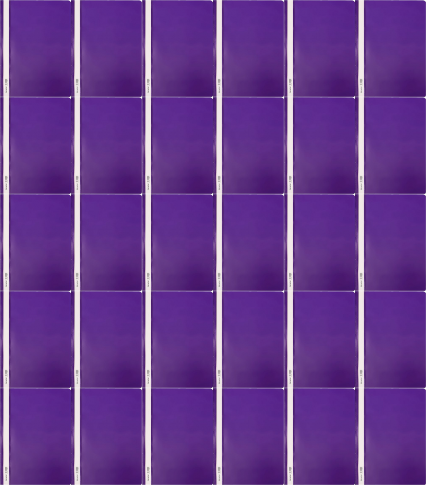 60x Skoroszyt plastikowy Biurfol, twardy, A4, fioletowy