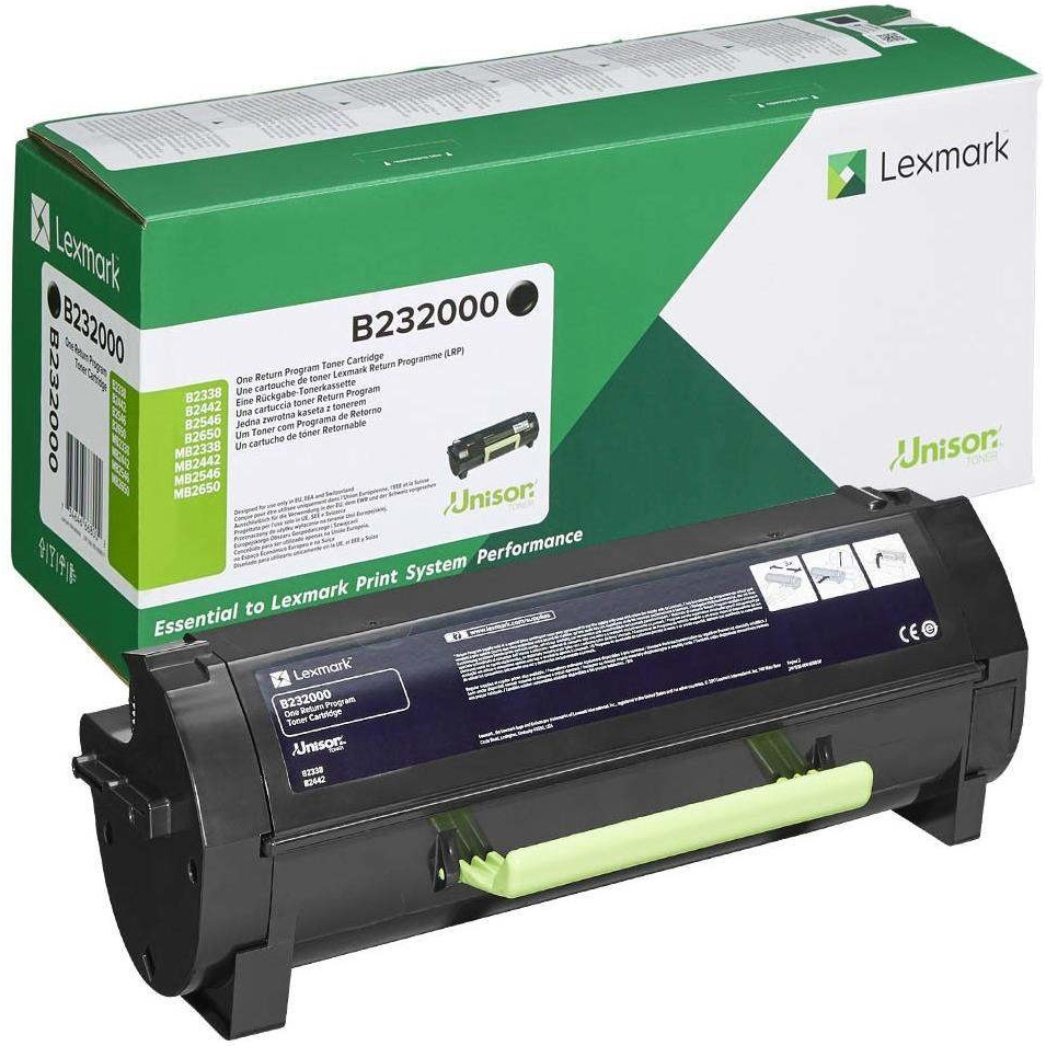 Toner Lexmark (B232000), 3000 stron, czarny (black)