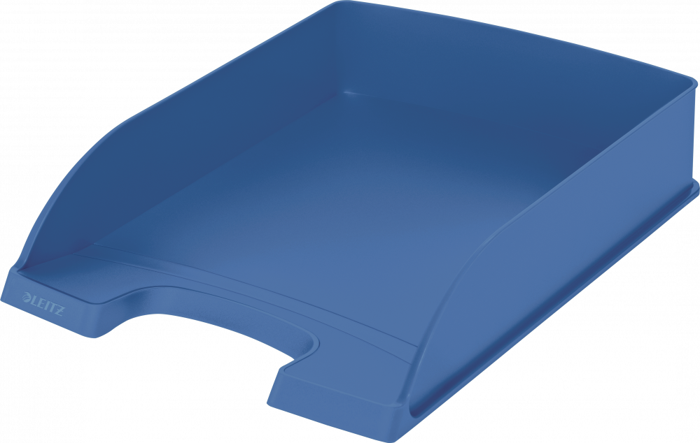 Półka na dokumenty Leitz Recycle, A4, plastikowa, niebieski