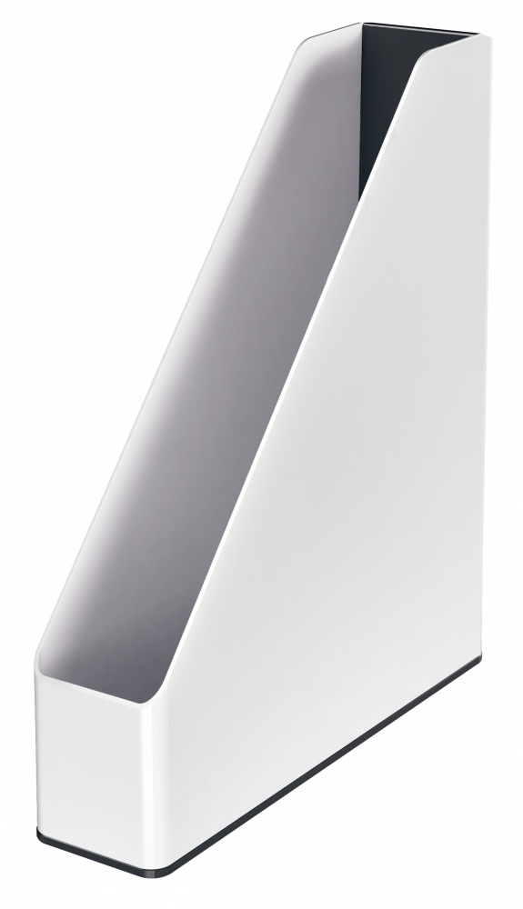 Organizer na dokumenty Leitz WOW, dwukolorowy, A4, 73mm, biało-czarny