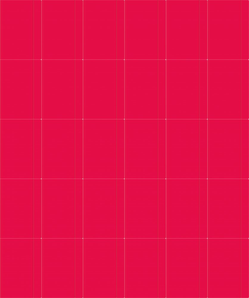 30x Teczka kartonowa z gumką Interdruk Fluo, A4+, 300g, mix kolorów neonowych