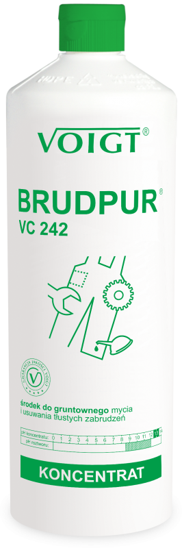 Środek do usuwania tłustego brudu Voigt BrudPur VC242, koncentrat, 1l