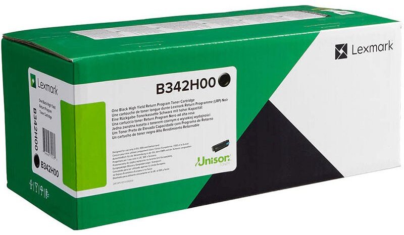 Toner Lexmark (B342H00), 3000 stron, black (czarny)