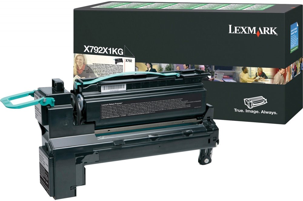 Toner Lexmark (X792X1KG), 20000 stron, black (czarny)