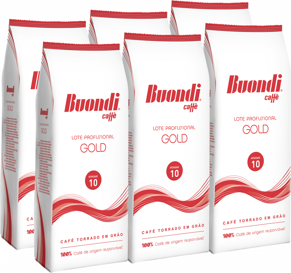 6x Kawa ziarnista Buondi Gold, 1kg