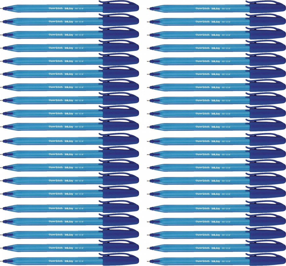 50x Długopis Paper Mate, InkJoy 100, M, niebieski