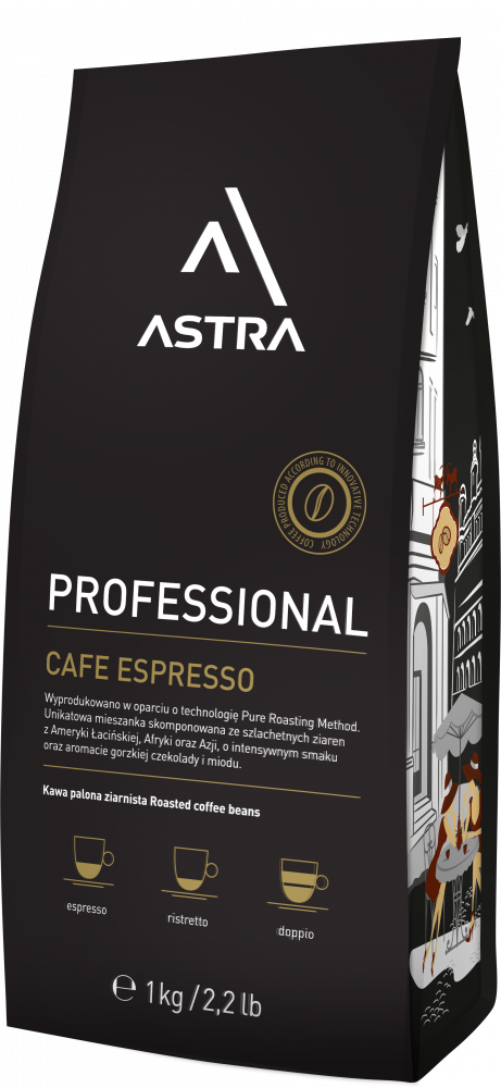 Kawa ziarnista Astra Professional Espresso, 1kg