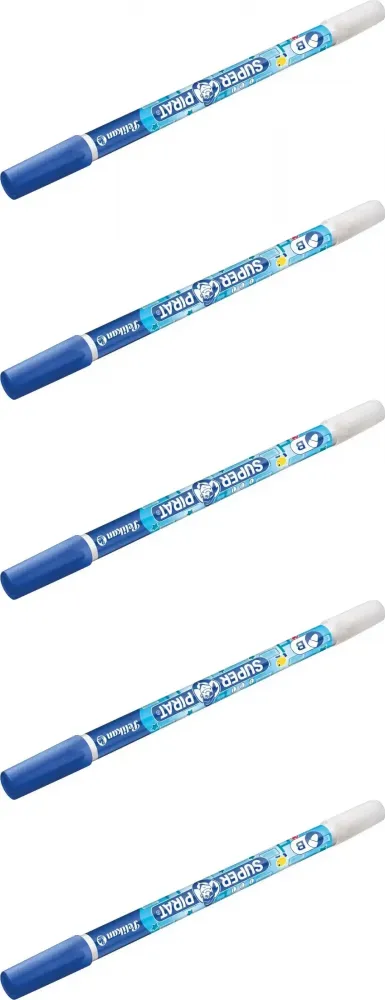 5x Zmazywacz do atramentu Pelikan Super-Pirat 850B D, dwustronny
