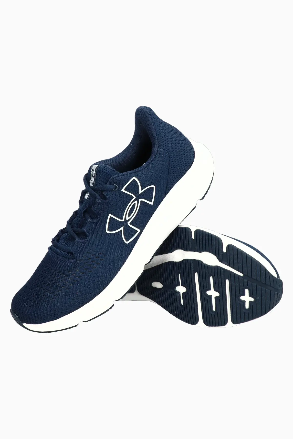 Buty Under Armour Charged Pursuit 3 Big Logo - Granatowy