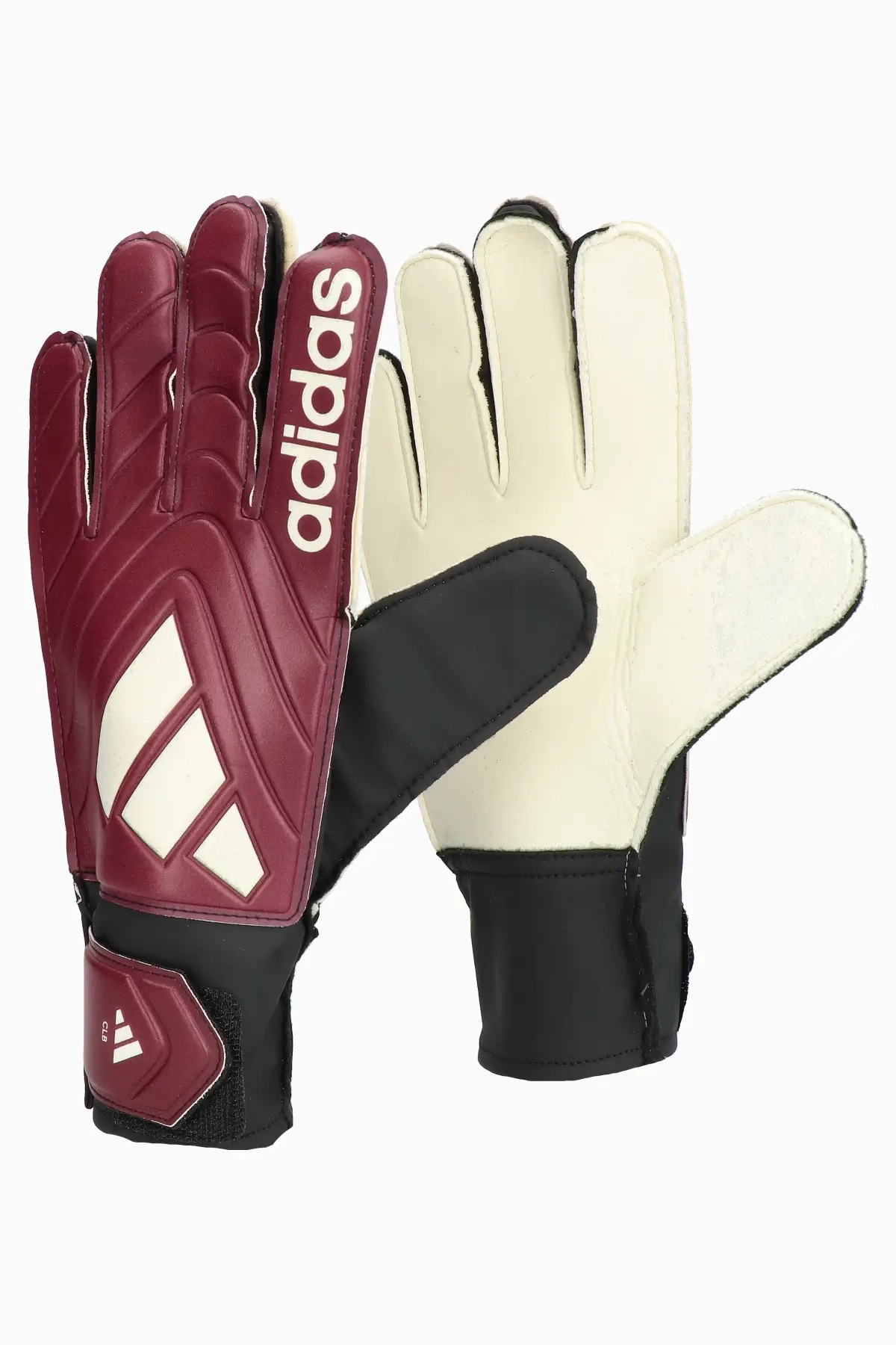 Rękawice adidas Copa Club - Bordowy