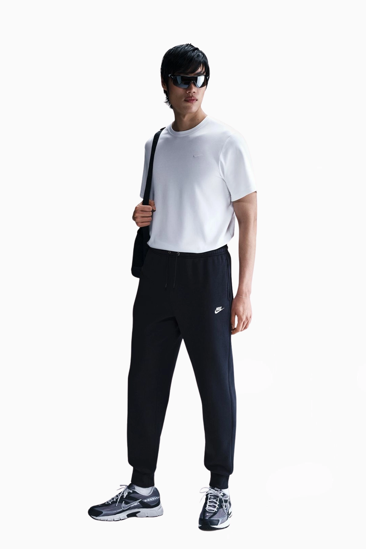 Spodnie Nike Club - Granatowy