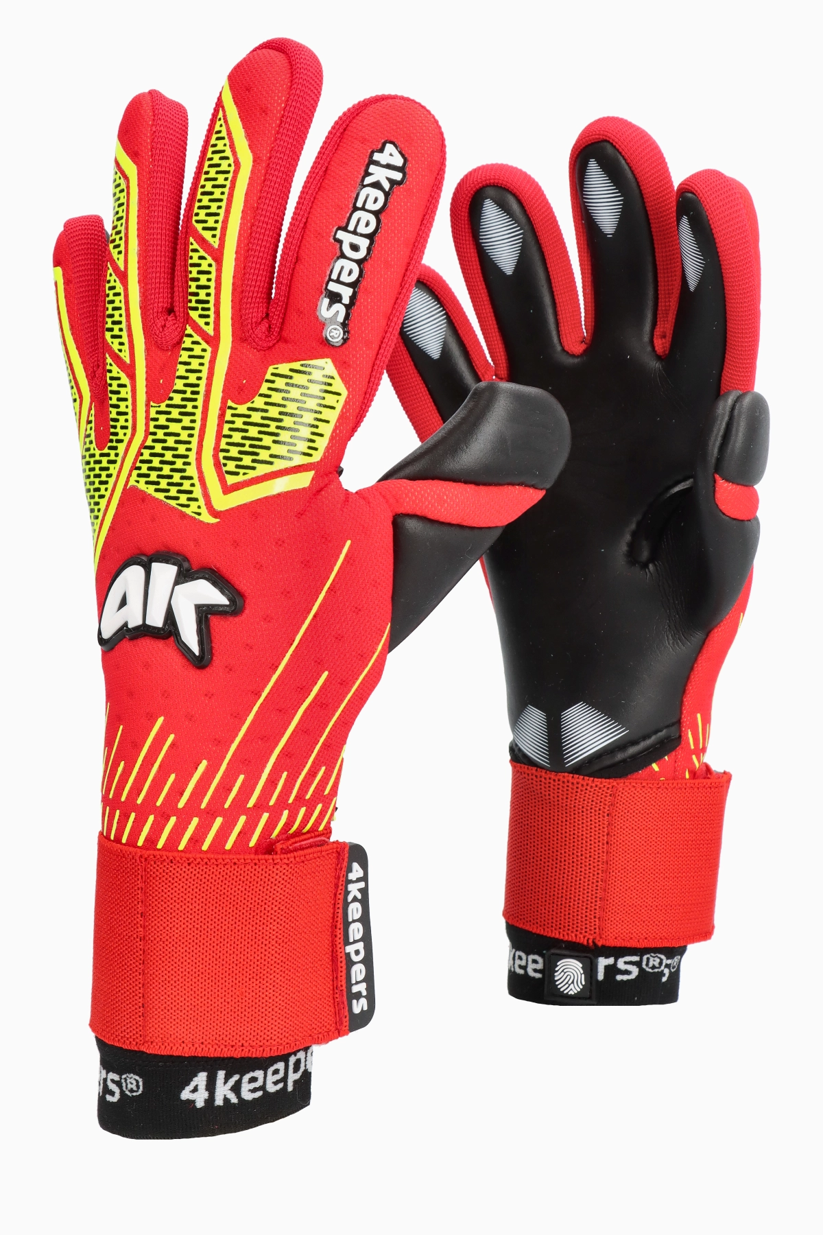 Rękawice 4keepers Neo Volt NC Junior - Czerwony