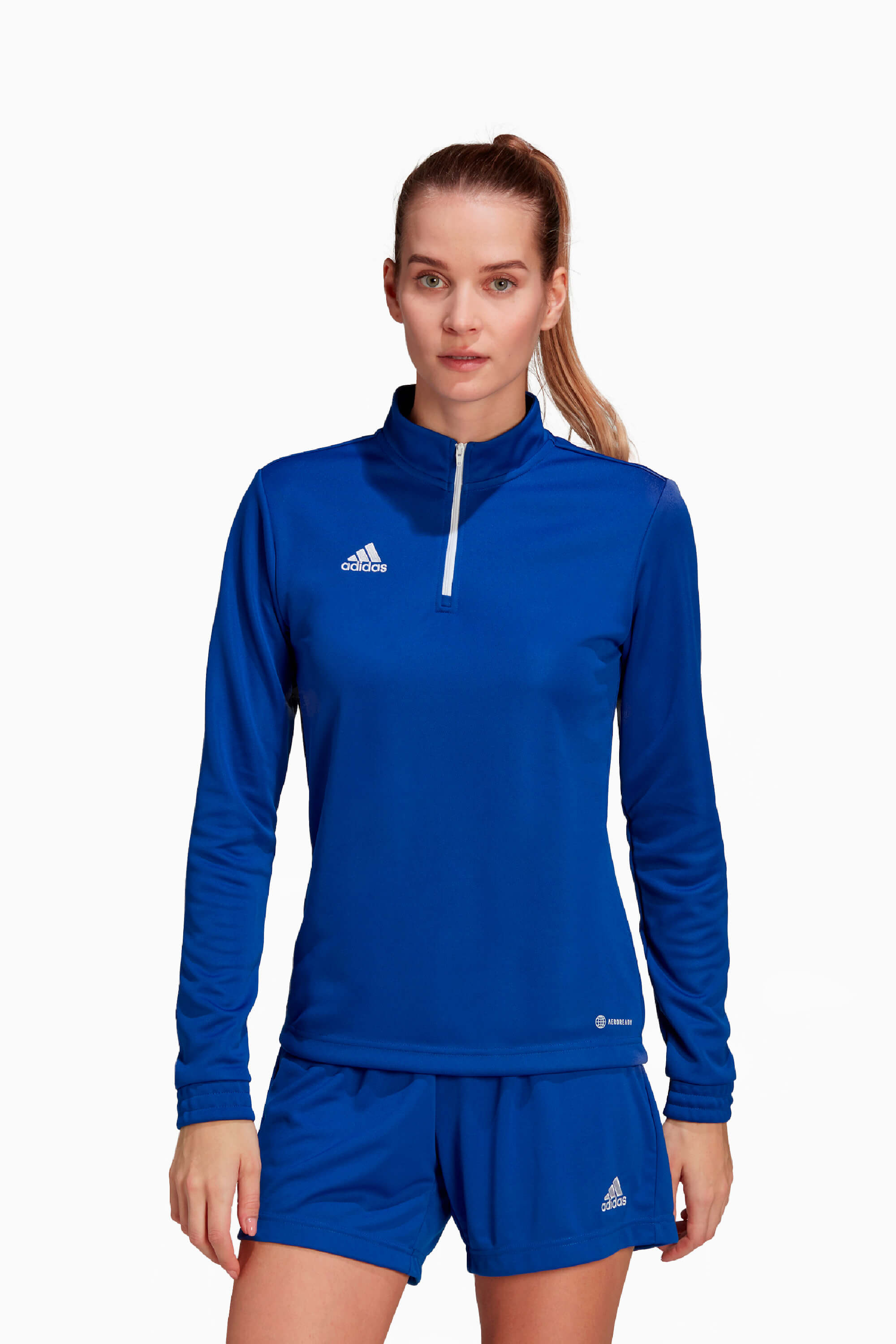Bluza adidas Entrada 22 Training Top Damska - Niebieski
