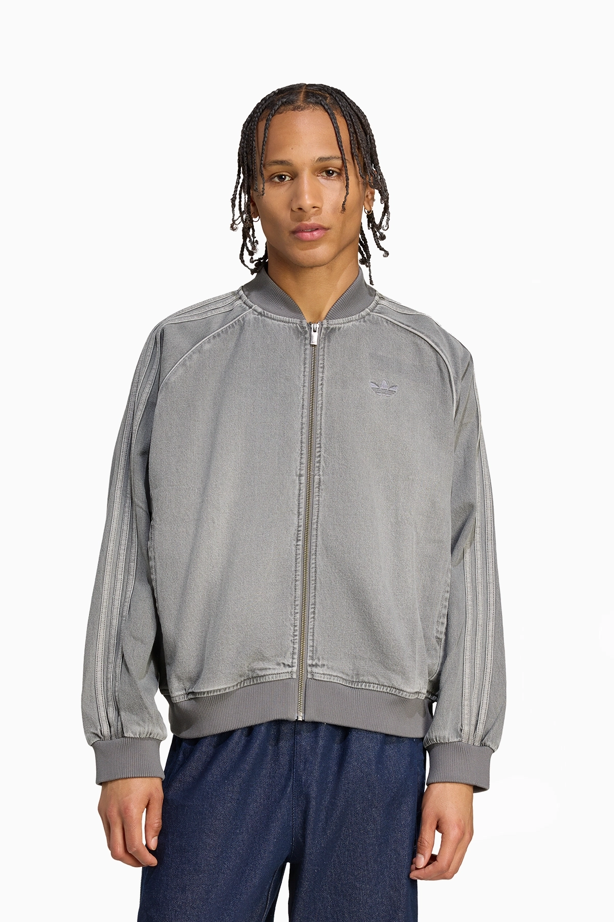 Kurtka adidas Adicolor Loose SST - Szary