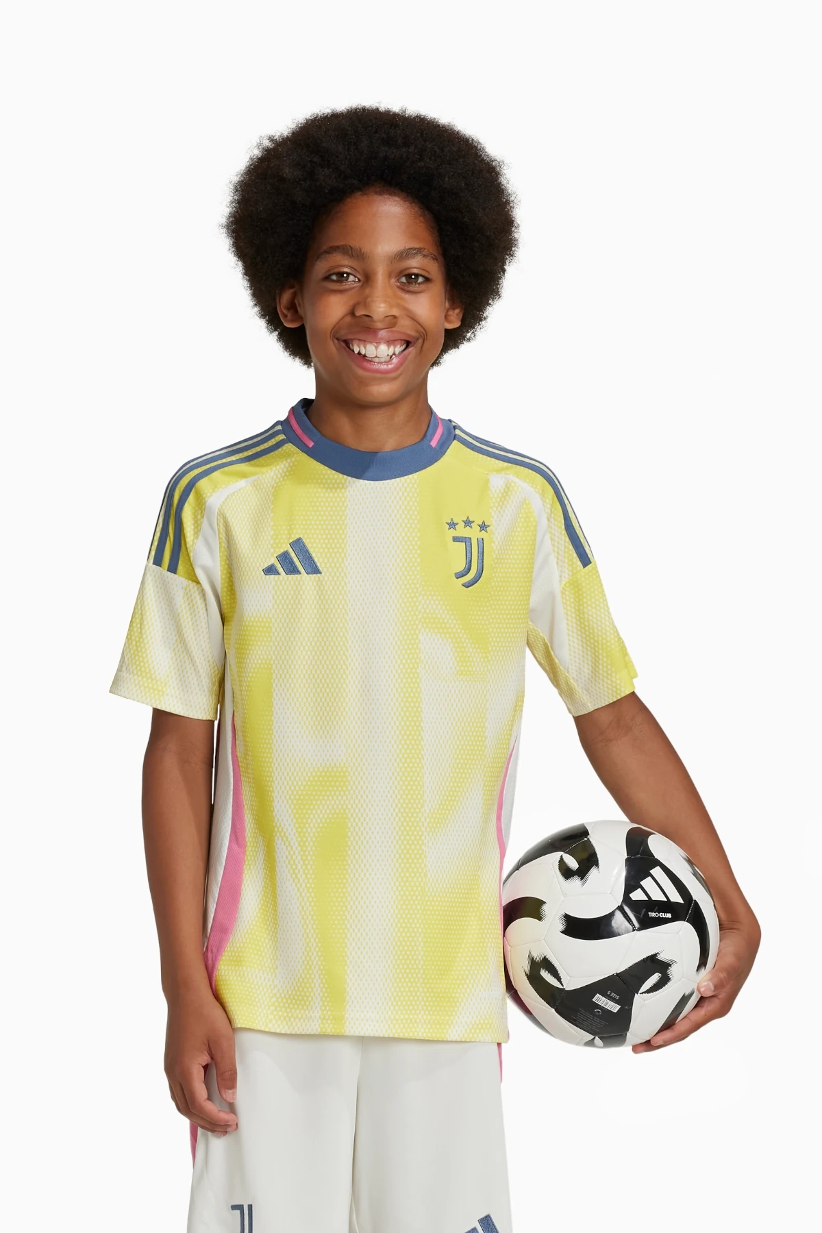 Koszulka adidas Juventus FC 24/25 Wyjazdowa Replica Junior - Żółty