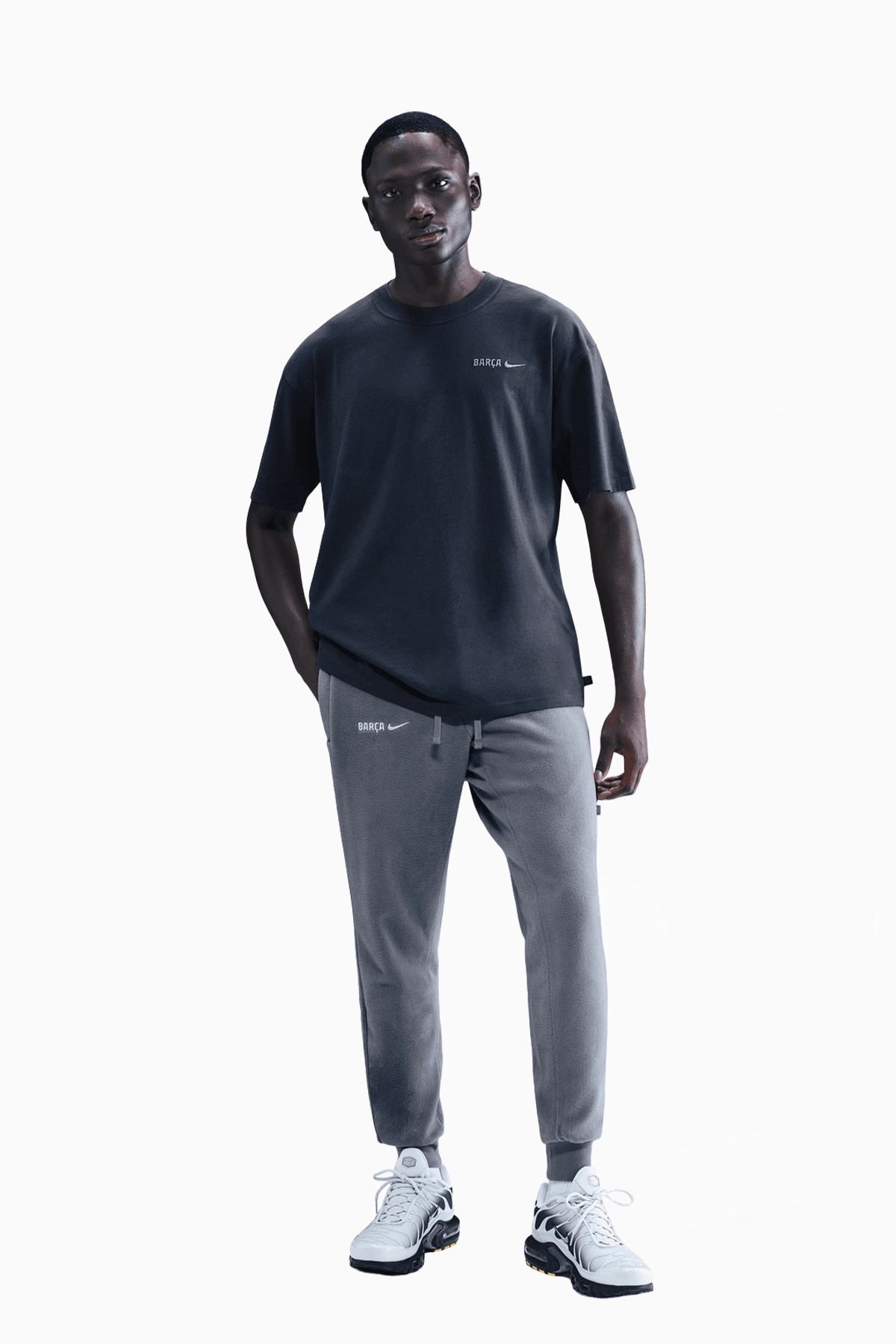 Spodnie Nike FC Barcelona 25/26 Culture of Football - Szary