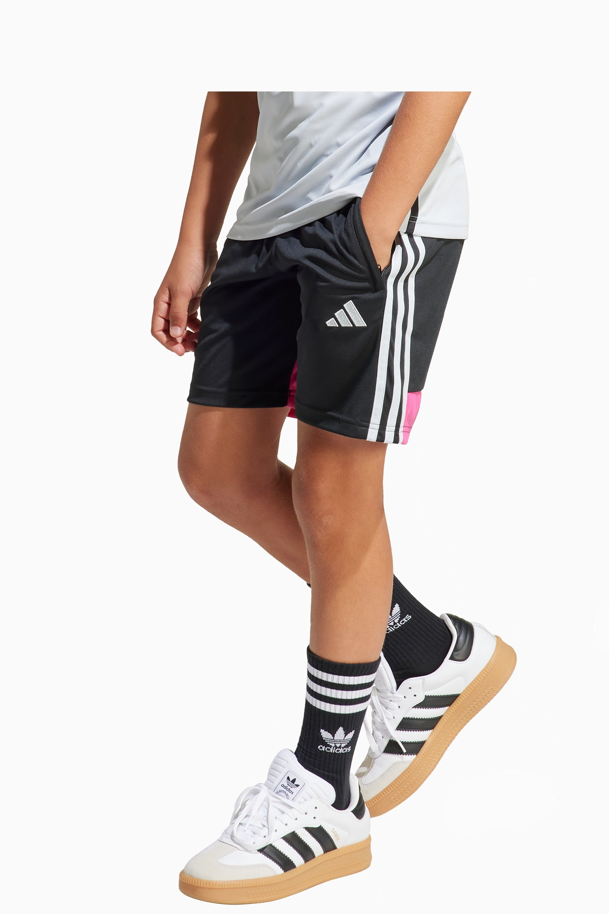 Spodenki adidas Tiro 25 Essentials Junior - Czarny