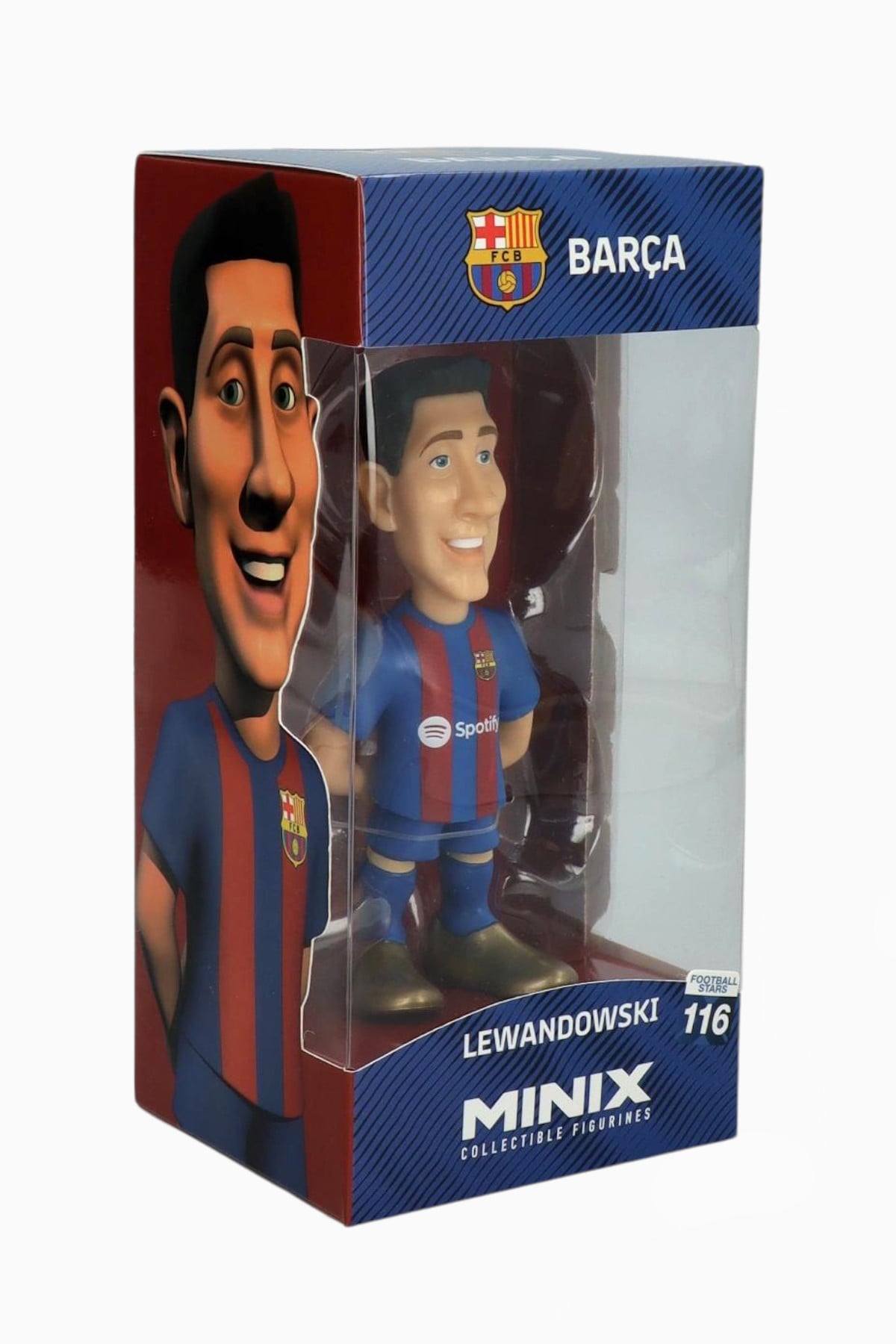 Figurka kolekcjonerska Minix FC Barcelona Robert Lewandowski