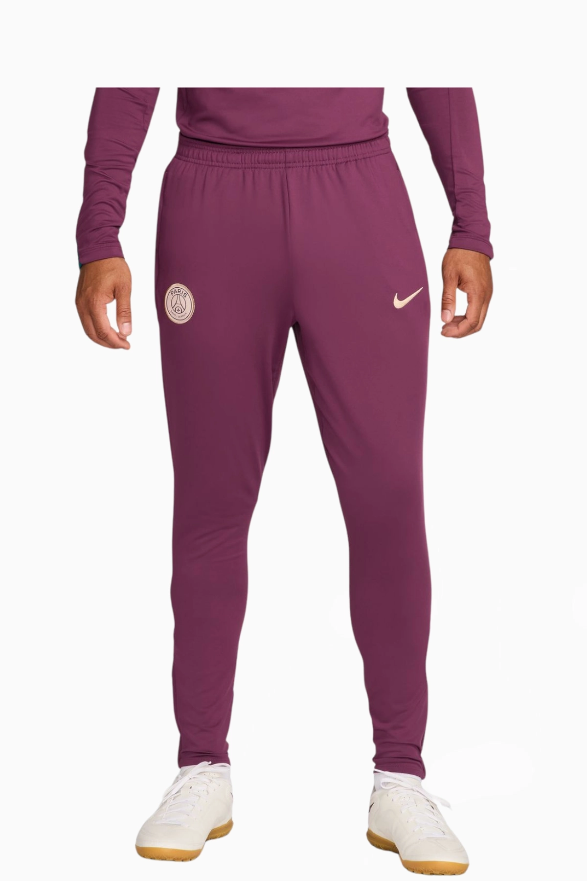 Spodnie Nike PSG 24/25 Strike - Bordowy