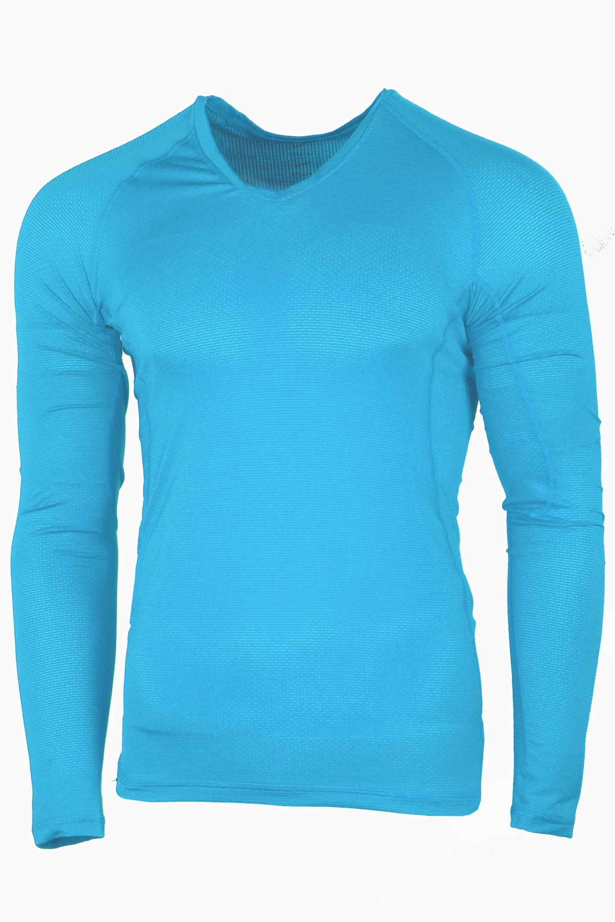 Koszulka Termoaktywna Nike Pro Hypercool LS - Błękitny