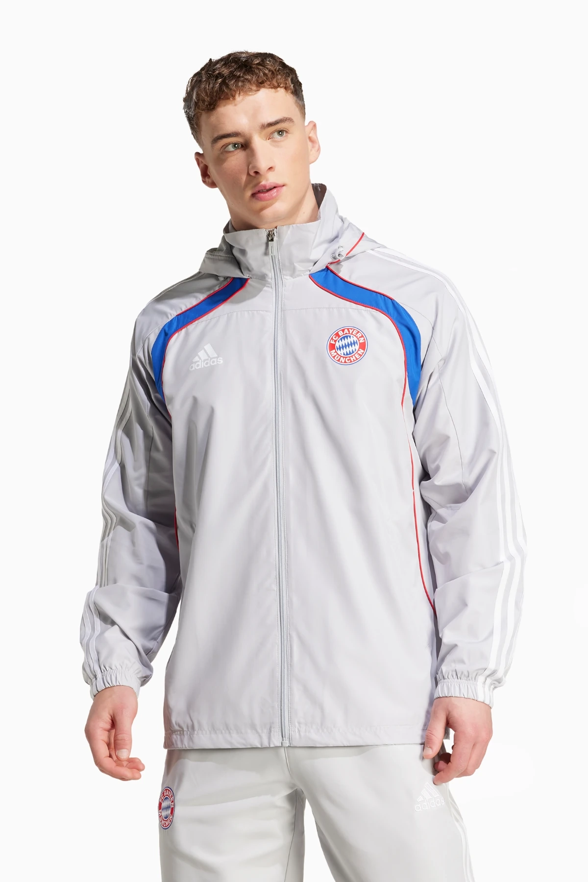 Kurtka adidas FC Bayern 24/25 Urban Purist - Szary
