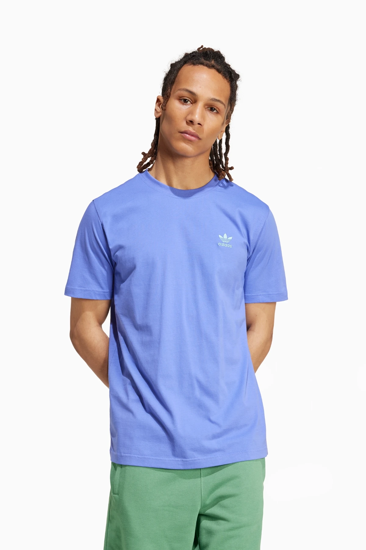 Koszulka adidas Trefoil Essentials - Niebieski