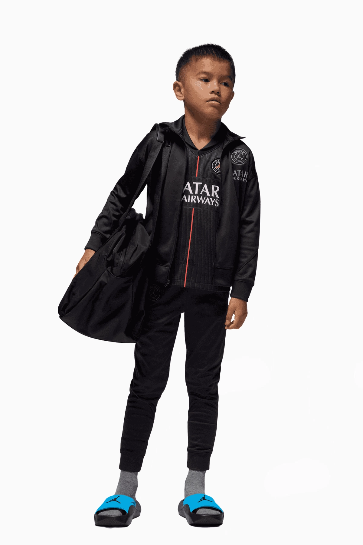 Dres Nike PSG x Jordan 25/26 Strike Małe Dzieci - Czarny