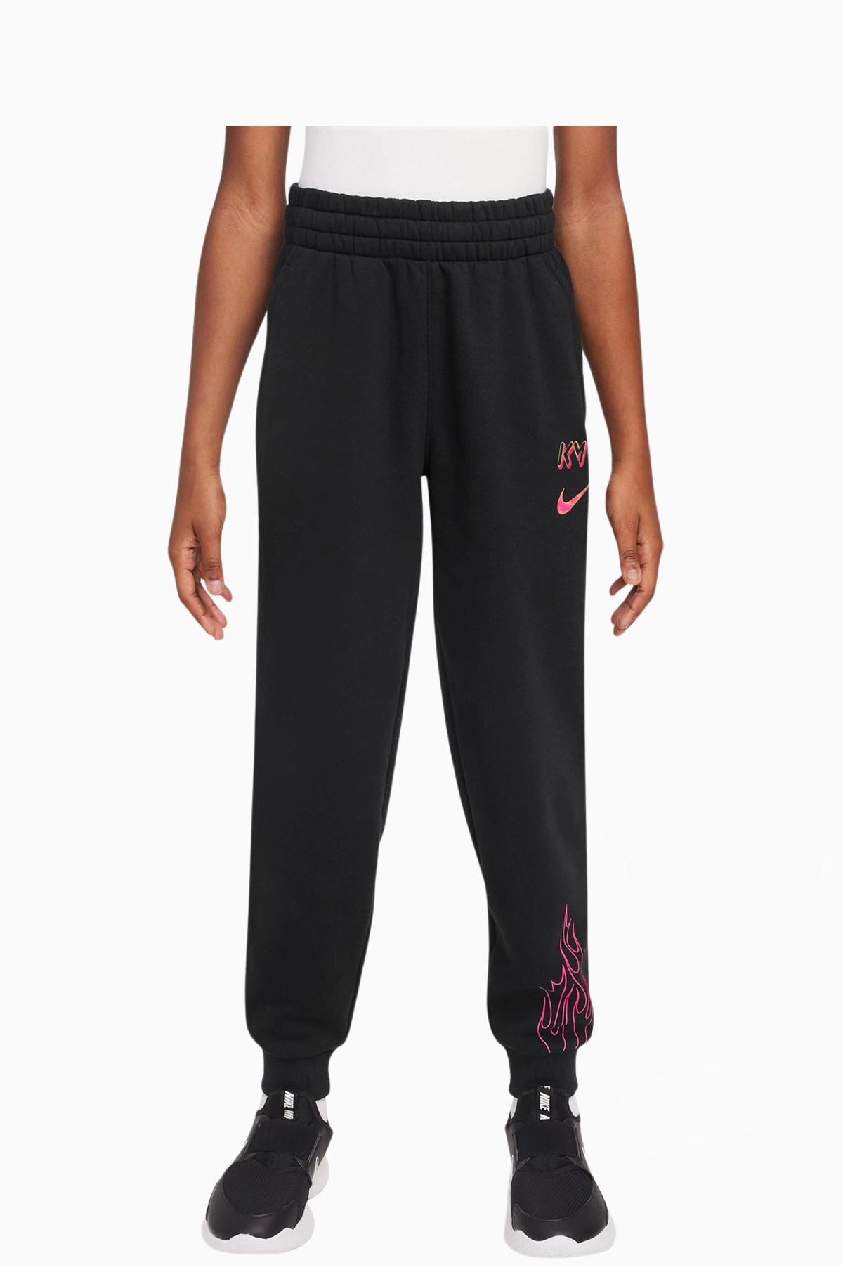 Spodnie Nike Kylian Mbappé Club Fleece Junior - Czarny