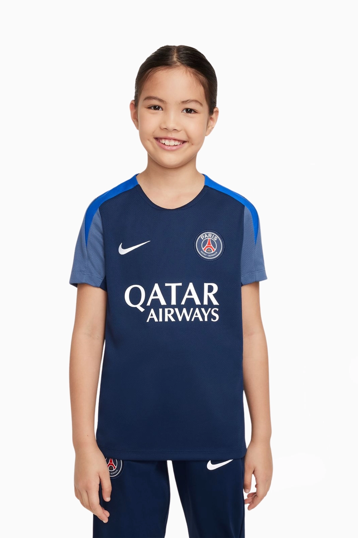 Koszulka Nike PSG 25/26 Strike Junior - Granatowy