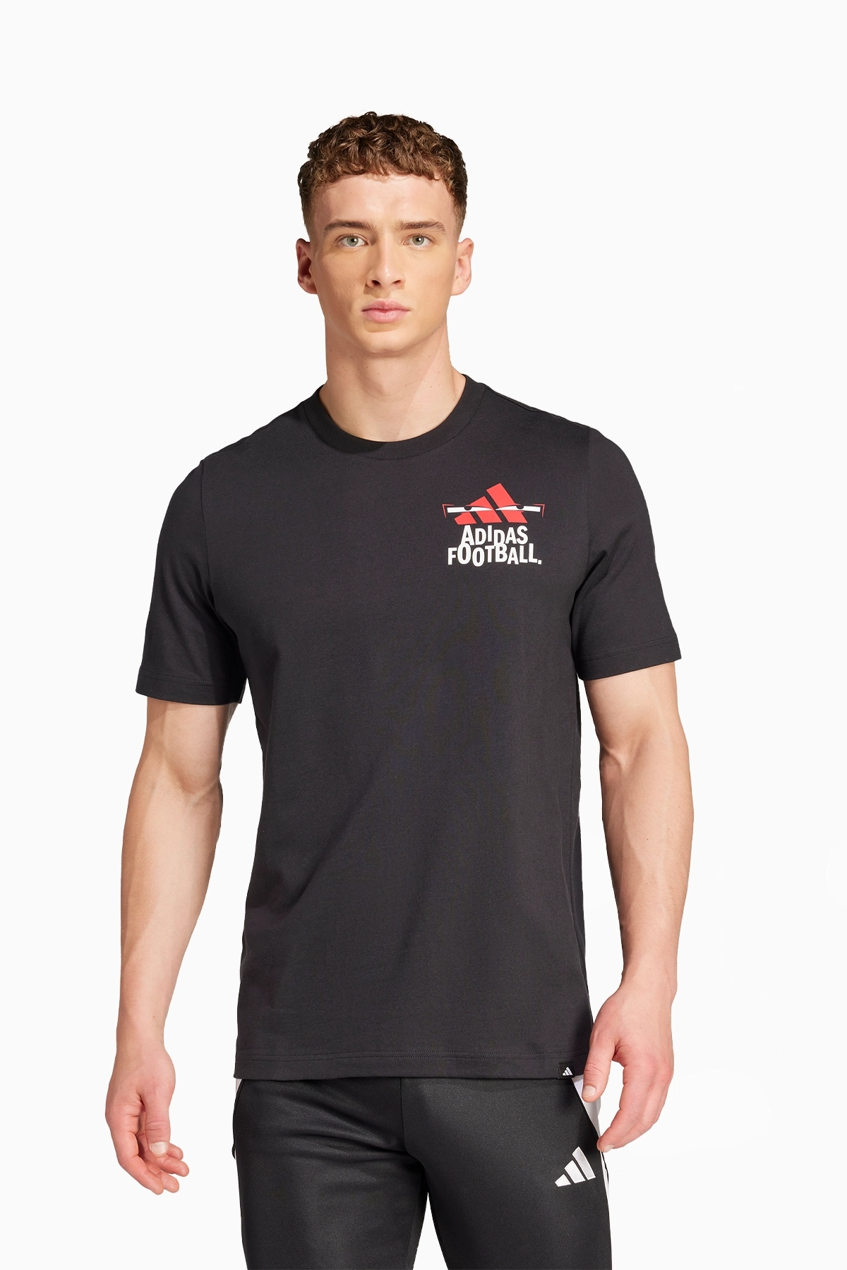 Koszulka adidas Football Graphic - Czarny