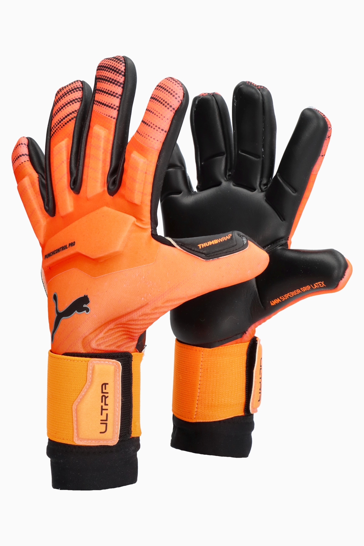 Rękawice Puma Ultra Ultimate Hybrid - Pomarańczowy