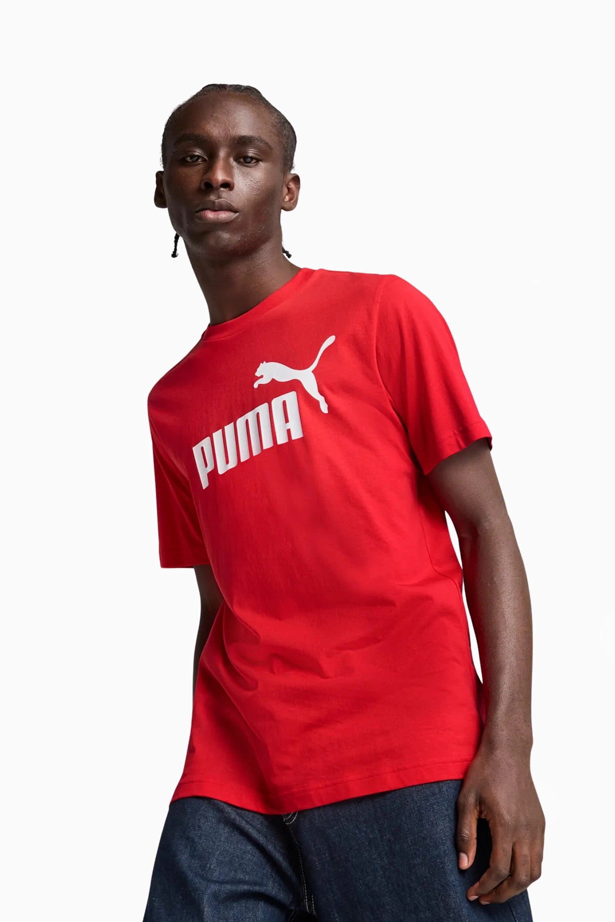 Koszulka Puma Essentials No.1 Logo - Czerwony