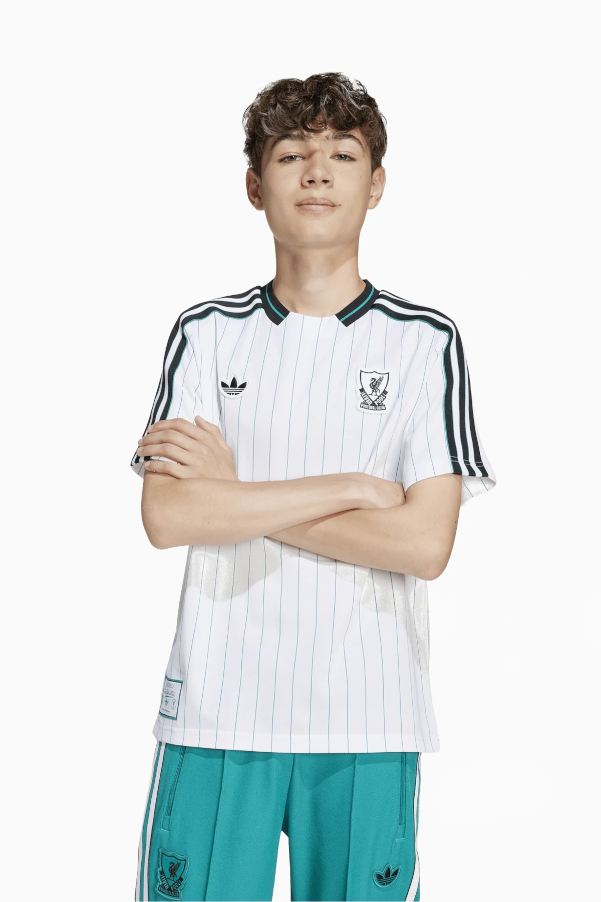 Koszulka adidas Liverpool FC 25/26 Terrace Icons Junior - Biały