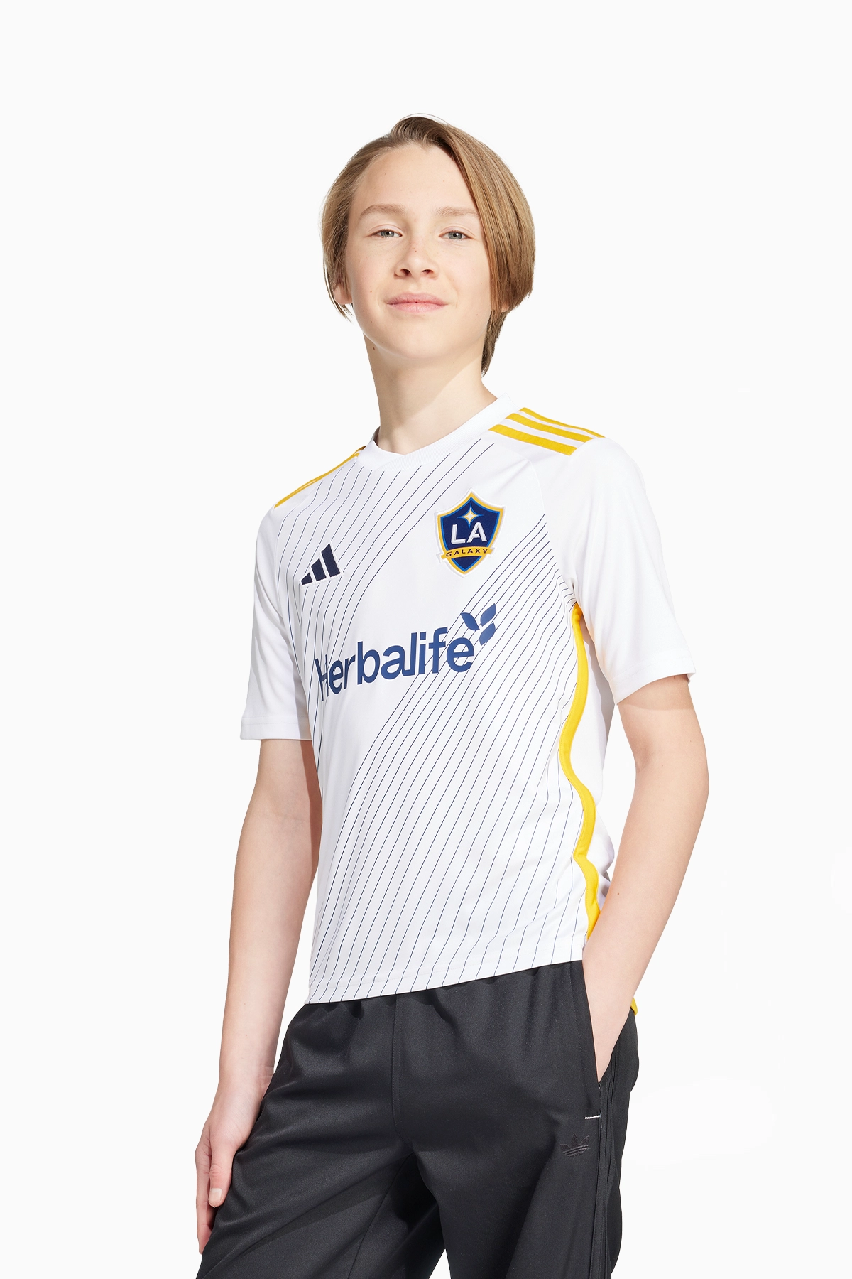 Koszulka adidas Los Angeles Galaxy 24/25 Domowa Replica Junior - Biały