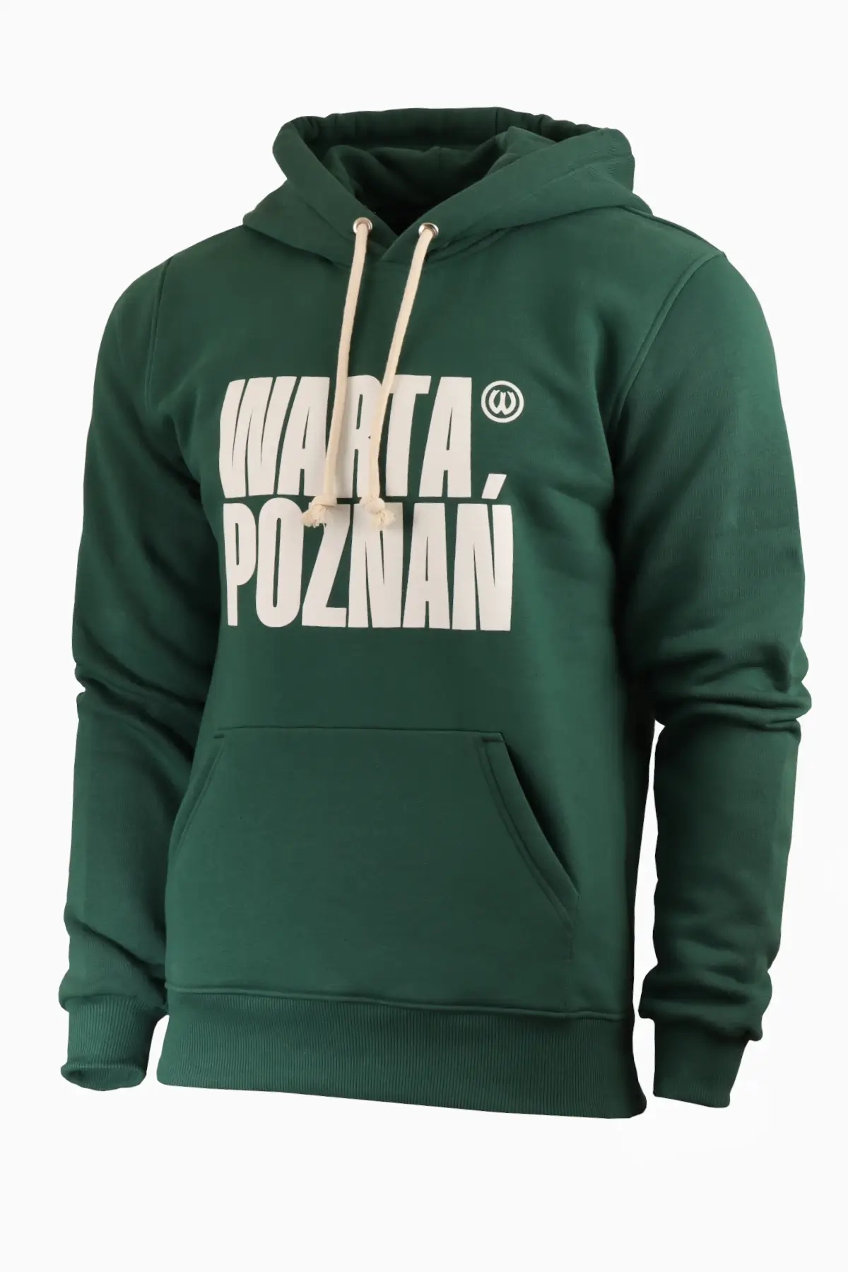 Bluza z kapturem Warta Poznań 23/24 - Zielony