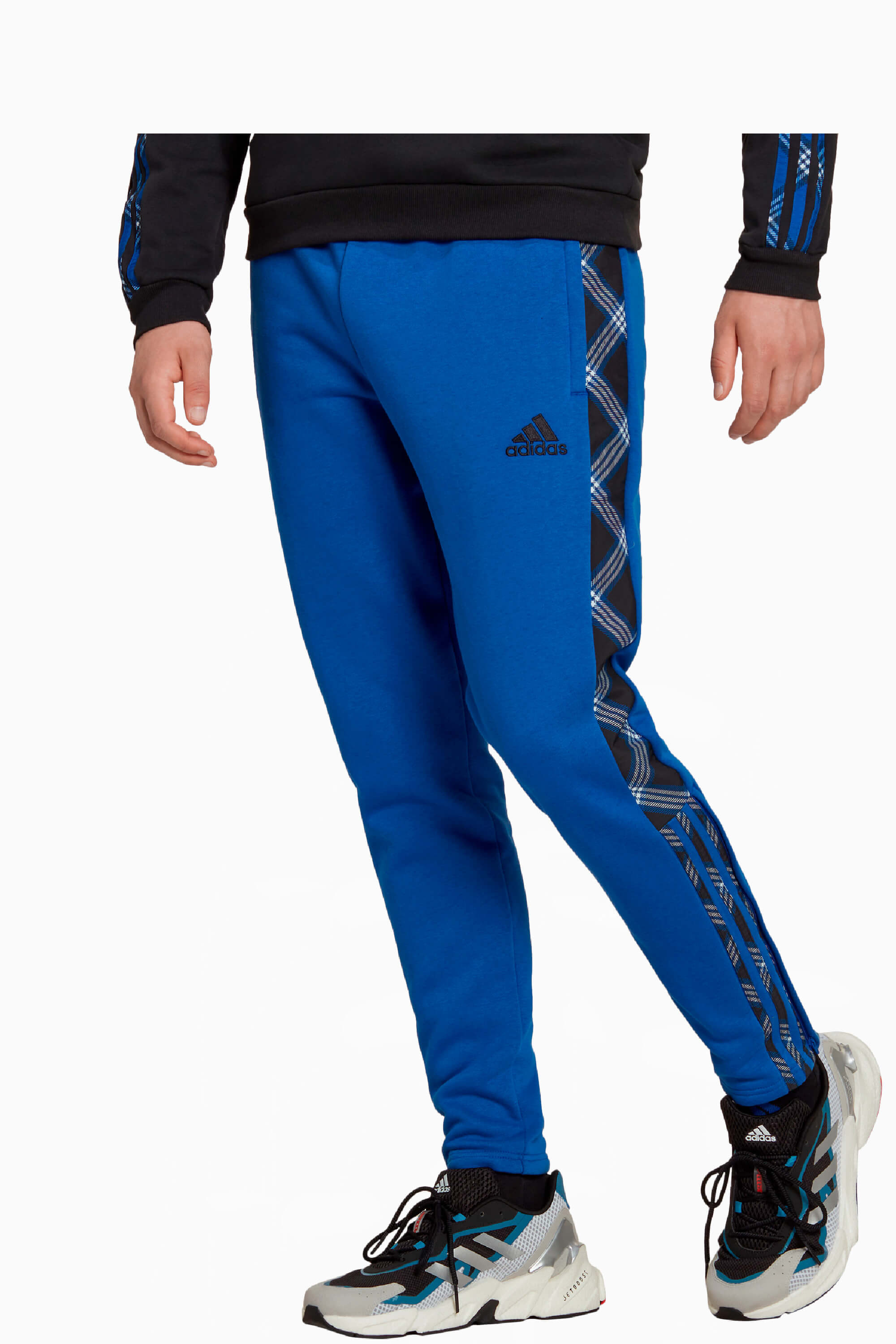 Spodnie adidas Tiro Winterized Track - Niebieski