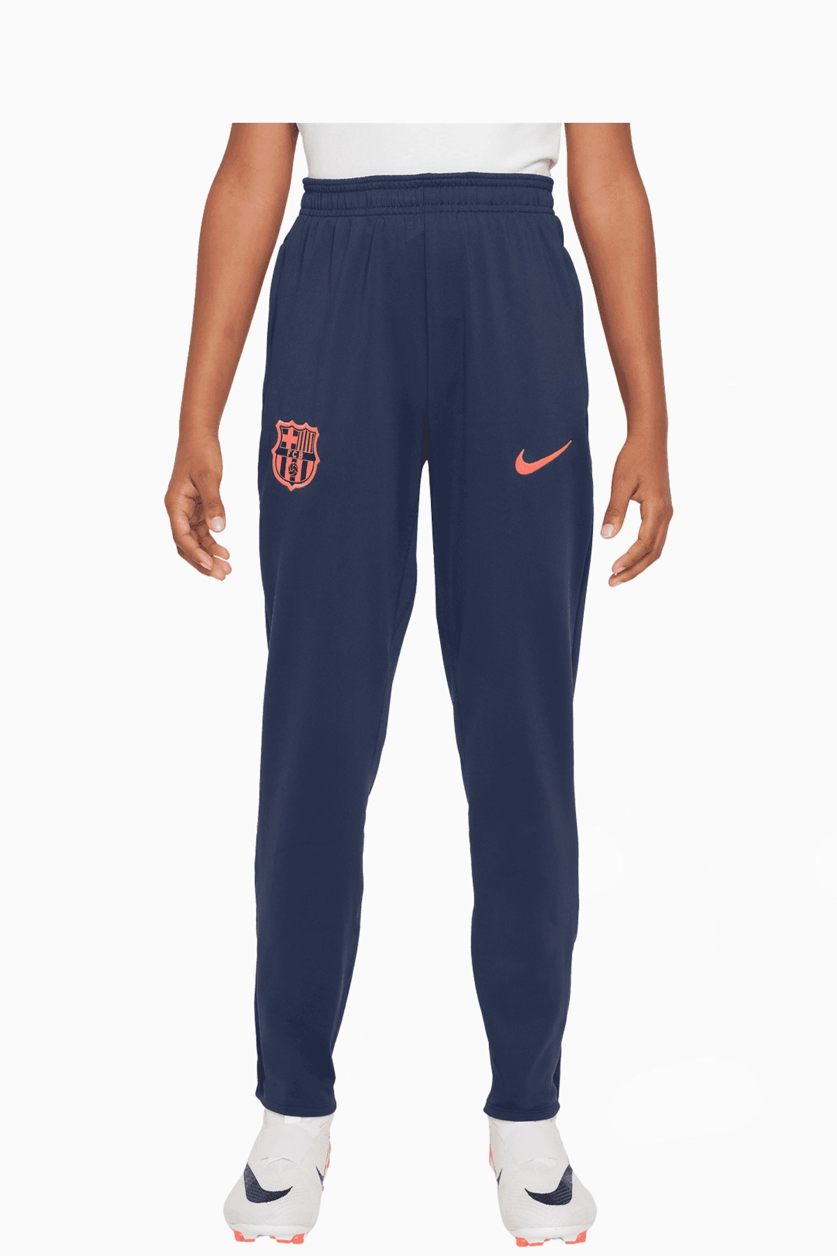 Spodnie Nike FC Barcelona 25/26 Strike Junior - Granatowy