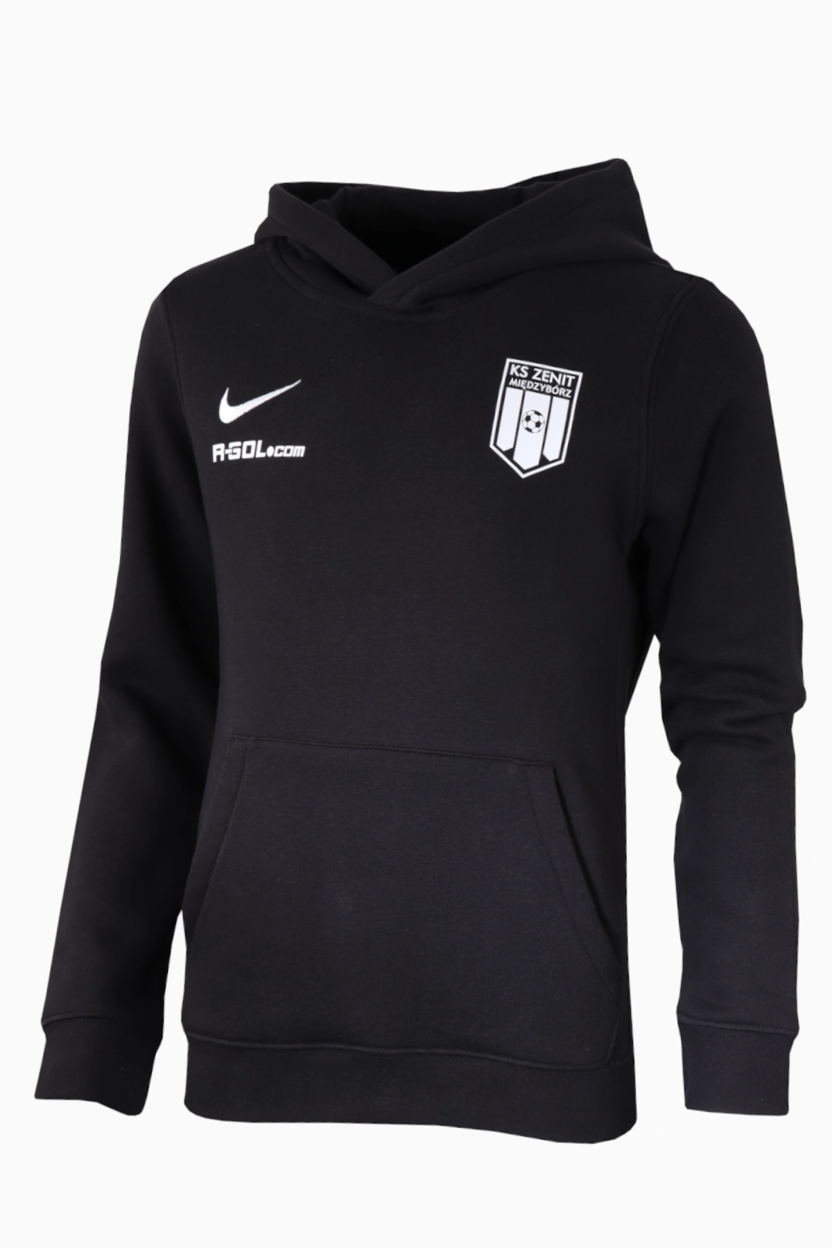 Bluza z kapturem Nike Zenit Międzybórz 23/24 Junior - Czarny